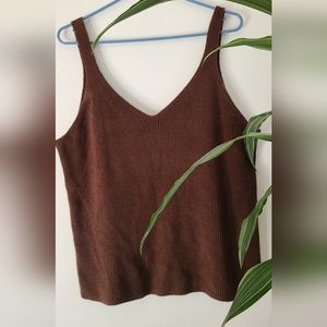 OLD Navy - Knit tank tops, cream and brown